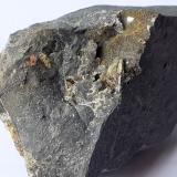 Stibnite, Stibiconite, Cetineite<br />Le Cetine di Cotorniano Mine (Le Cetine Mine), Chiusdino, Siena Province, Tuscany, Italy<br />7 x 5 cm<br /> (Author: Volkmar Stingl)