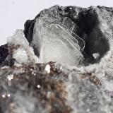 Baryte<br />Lead mines, Obernberg am Brenner, Innsbruck-Land District, Tyrol/Tirol, Austria<br />FoV ca. 3 x 2 cm<br /> (Author: Volkmar Stingl)