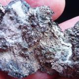 Plata, CalcitaMina Penn-Canadian, Coleman, Zona Cobalt, Región Cobalt-Gowganda, Distrito Timiskaming, Ontario, Canadá8 x 6 cm. (Autor: javier ruiz martin)