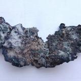 Plata, CalcitaMina Penn-Canadian, Coleman, Zona Cobalt, Región Cobalt-Gowganda, Distrito Timiskaming, Ontario, Canadá8 x 6 cm. (Autor: javier ruiz martin)