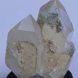 Quartz (variety Rock Crystal)Valle Navis, Distrito Innsbruck-Land, Tirol Norte, Tirol, Austria4 x 3 cm (Author: Volkmar Stingl)