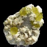 Fluorite, Baryte<br />San Diego Mine, Santa Bárbara, Municipio Santa Bárbara, Chihuahua, Mexico<br />Specmien size 11,5 x 9,5 cm<br /> (Author: Tobi)