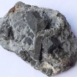 Staurolite<br />Val Peder (Pedertal), Gruppo Ortles-Cevedale (Ortlergruppe), Val Venosta (Vinschgau), Autonomous Province South Tyrol, Trentino-Alto Adige (Trentino-Südtirol), Italy<br />7,5 x 6 cm<br /> (Author: Volkmar Stingl)