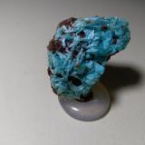 Aurichalcite<br />Tiny-Arenas Mine, Oridda Valley, Fluminimaggiore, Sud Sardegna Province, Sardinia/Sardegna, Italy<br />27 x 25 mm<br /> (Author: Sante Celiberti)