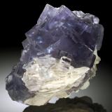 Fluorita, Barita<br />La Cabaña, Valdelmar, zona minera de Berbes, Berbes, Ribadesella, Comarca Oriente, Principado de Asturias (Asturias), España<br />14x12cm, cristales arista 4cm<br /> (Autor: Raul Vancouver)