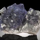 Fluorita<br />Mina La Viesca, zona minera de La Collada, Huergo, Siero, Comarca Oviedo, Principado de Asturias (Asturias), España<br />14x8cm cristales hasta 3cm de arista<br /> (Autor: Raul Vancouver)