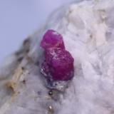 Corundum (variety ruby)<br />Ali Abad, Hunza Valley, Nagar District, Gilgit-Baltistan (Northern Areas), Pakistan<br />57mm x 42mm x 32mm<br /> (Author: Firmo Espinar)