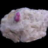 Corundum (variety ruby)<br />Ali Abad, Hunza Valley, Nagar District, Gilgit-Baltistan (Northern Areas), Pakistan<br />57mm x 42mm x 32mm<br /> (Author: Firmo Espinar)