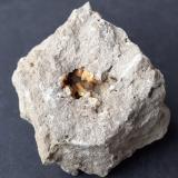 Dolomite<br />Albvorlandtunnel, Wendlingen, Esslingen District, Stuttgart Region, Baden-Württemberg, Germany<br />5 x 4,5 cm<br /> (Author: Volkmar Stingl)