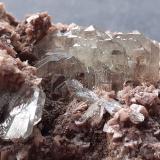 Baryte<br />Warihuyn Hill, Puños, Miraflores District, Huamalíes Province, Huánuco Department, Peru<br />8 x 4,5 cm<br /> (Author: Volkmar Stingl)