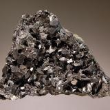 Enargite<br />Colquijirca mining district, Pasco Province, Pasco Department, Peru<br />6.5 x 5.3 cm<br /> (Author: Michael Shaw)