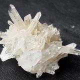 Quartz<br />Gaolingxia tunnel (construction site), Jianyang, Nanping Prefecture, Fujian Province, China<br />2,5 x 2,5 cm<br /> (Author: Volkmar Stingl)