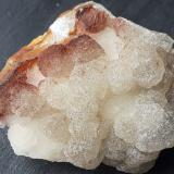 Fluorite, Quartz<br />Road cut, Hongling, Wuyishan, Nanping Prefecture, Fujian Province, China<br />4 x 3,5 cm<br /> (Author: Volkmar Stingl)