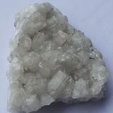 Calcite, Pyrite<br />Baimashan tunnel (construction site), Qianbaxia, Wuyishan, Nanping Prefecture, Fujian Province, China<br />4 x 4 cm<br /> (Author: Volkmar Stingl)