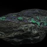 Beryl (variety emerald), Fluorite<br />Curlew Emerald Mine, Shaw River, East Pilbara Shire, Pilbara Region, Western Australia, Australia<br />18.2 x 11.2 x 6.7 cm<br /> (Author: am mizunaka)