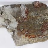 Calcite<br />Stefanie Mine, Bleiberg mining area, Bad Bleiberg, Villach-Land District, Carinthia/Kärnten, Austria<br />4,5 x 3 cm<br /> (Author: Volkmar Stingl)