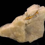 Gold<br />Gold mines, Gastein Valley, St. Johann im Pongau, Hohe Tauern, Salzburg, Austria<br />5 x 3,5 cm<br /> (Author: Gerhard Brandstetter)