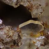 Bertrandite<br />Kreuzkogl, Gastein Valley, St. Johann im Pongau, Hohe Tauern, Salzburg, Austria<br />FOV 1,1 mm<br /> (Author: Gerhard Brandstetter)