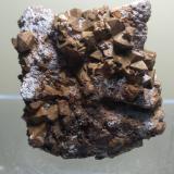 Sturmanite<br />N'Chwaning mining area, Kuruman, Kalahari manganese field (KMF), Northern Cape Province, South Africa<br />40 x 40 mm<br /> (Author: Sante Celiberti)