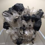 Bornite, Quartz<br />Dzhezkazgan Mine, Dzhezkazgan, Karaganda Region, Kazakhstan<br />62 x 56 mm<br /> (Author: Sante Celiberti)