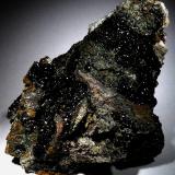 Libethenita<br />Canteras de mármol, Estremoz, Distrito Évora, Província Alentejo Central, Región Alentejo, Portugal<br />95x61 mm.<br /> (Autor: Jesus Franquesa Baucells)