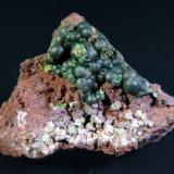 Conichalcita (Conicalcita)Mina Don Bonete, Viñas de Valderrama o Don Bonete, Hinojosa del Duque, Comarca Los Pedroches, Córdoba, Andalucía, España3,5 x 2,5 cm. (Autor: Antonio P. López)