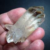 Cuarzo (variedad cristal de roca)<br />Sopa, Diamantina, Vale do Jequitinhonha, Minas Gerais, Brasil<br />5 cm. de longitud<br /> (Autor: javier ruiz martin)