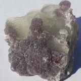 Fluorite, Quartz, Pyrite<br />Chengnan high speed railway tunnel, Wuyishan, Nanping Prefecture, Fujian Province, China<br />3 x 3 cm<br /> (Author: Volkmar Stingl)