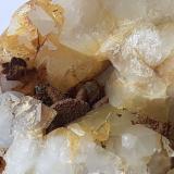 Quartz, limonite after Hematite<br />Möseralm, Fiss, Landeck District, North Tyrol, Tyrol/Tirol, Austria<br />5 x 4,5 cm<br /> (Author: Volkmar Stingl)