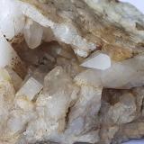 Quartz, limonite after Hematite<br />Möseralm, Fiss, Landeck District, North Tyrol, Tyrol/Tirol, Austria<br />6 x 5,5 cm<br /> (Author: Volkmar Stingl)