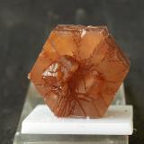 AragonitoAfloramiento del Keuper, Barranco de la Escarabehuela, Enguídanos, Comarca Manchuela Conquense, Cuenca, Castilla-La Mancha, España3.5 x 3 cm (Autor: Pedro Antonio)