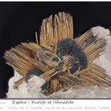 Rutile and Hematitefov 6.5 mm (Author: ploum)