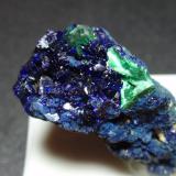Azurita<br />Seabra, Región Chapada Diamantina, Bahia, Región Nordeste, Brasil<br />30x30 mm<br /> (Autor: Ignacio)