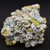 Plumbogummite, Pyromorphite<br />Yangshuo / Laohu area, Haiyang Mountains, Guilin Prefecture, Guangxi Zhuang Autonomous Region, China<br />158 mm X 150 mm X 90 mm<br /> (Author: Robert Seitz)