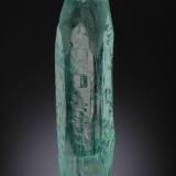 Beryl var. Aquamarine
Medina, Tres Barras, 
Minas Gerais, Brazil
15.2 x 4.0 x 3.6 cm (Author: Gail)