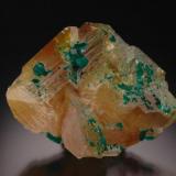 Wulfenite with Dioptase
Tsumeb
4.5 x 3.4 x 2.1 cm (Author: Gail)