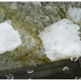 Siderite, Dolomite and PyriteMinas da Panasqueira, Aldeia de São Francisco de Assis, Covilhã, Castelo Branco, Cova da Beira, Centro, Portugal11 cm x 8 cm x 7 cm (Author: silvia)