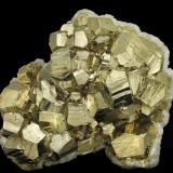 Pyrite<br />Concepción del Oro, Municipio Concepción del Oro, Zacatecas, Mexico<br />7.5 × 6.2 × 3.7 cm<br /> (Author: JoséMiguel)