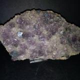 Fluorite, Galena<br />Frazer's Hush Mine, Rookhope District, Weardale, North Pennines Orefield, County Durham, England / United Kingdom<br />20,5 x 10,5 cm<br /> (Author: Sante Celiberti)