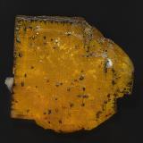 Fluorite, ChalcopyriteMahoning No. 4 Mine, Ozark-Mahoning group, Cave-in-Rock Sub-District, Hardin County, Illinois, USA7.6 x 7.0 cm (Author: am mizunaka)
