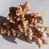 Calcite on Aragonite<br />Lavrion Mining District, Attikí (Attica) Prefecture, Greece<br />9 x 7 cm<br /> (Author: Volkmar Stingl)