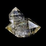 Quartz with hydrocarbon inclusions<br />La Cabaña, Valdelmar, Berbes mining area, Berbes, Ribadesella, Comarca Oriente, Principality of Asturias (Asturias), Spain<br />20x19x12mm<br /> (Author: Carlos Pareja)