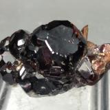 Grossularia (variedad hessonita)<br />Paso Faiallo, Urbe, Provincia Savona, Liguria, Italia<br />26 x 14 mm<br /> (Autor: Sante Celiberti)