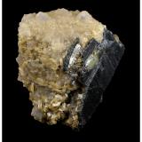 Siderite, Fluorite, Ferberite, Arsenopyrite, Quartz<br />Minas da Panasqueira, Aldeia de São Francisco de Assis, Covilhã, Castelo Branco, Cova da Beira, Centro, Portugal<br />7 cm x 6 cm x 5 cm<br /> (Author: silvia)