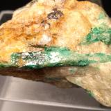 Beryl (variety Emerald)<br />Swat, Swat District (Sway Valley), Khyber Pakhtunkhwa, Pakistan<br />62 x 40 mm<br /> (Author: Sante Celiberti)