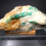 Beryl (variety emerald)<br />Swat, Swat District (Sway Valley), Khyber Pakhtunkhwa, Pakistan<br />62 x 40 mm<br /> (Author: Sante Celiberti)