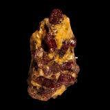 Corundum (variety ruby)<br />Jagdalek Mine, Surobi, Kabul, Afghanistan<br />25 mm x 42 mm x 20 mm<br /> (Author: Firmo Espinar)