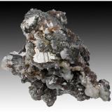 Marcasite, Arsenopyrite, Quartz, Dolomite, Muscovite<br />Minas da Panasqueira, Aldeia de São Francisco de Assis, Covilhã, Castelo Branco, Cova da Beira, Centro, Portugal<br />10 cm x 7 cm x 5 cm<br /> (Author: silvia)