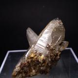 Quartz, Rutile, Muscovite<br />Ticino (Tessin), Switzerland<br />67 x 44 mm<br /> (Author: Sante Celiberti)