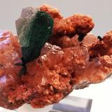 Malachite<br />Bleida Mine, Tinzouline, Zagora Province, Drâa-Tafilalet Region, Morocco<br />4 cm x 4 cm<br /> (Author: Enrique Llorens)